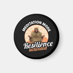 Meditationsläge Bigfoot Motståndskraft Aktiverad Magnet