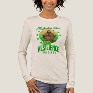 Meditationsläge: Motståndskraft upplåst Rolig Bigf T Shirt