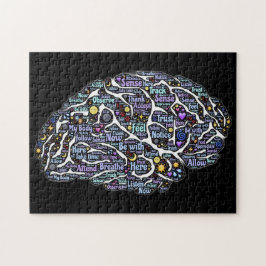 Meditationsorganet Inspirational Ord Art Pussel