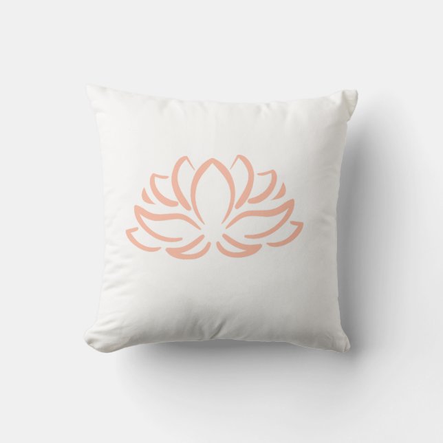 Meditationsram: Resa Pillow, upplysning Pillow Kudde (Framsida)