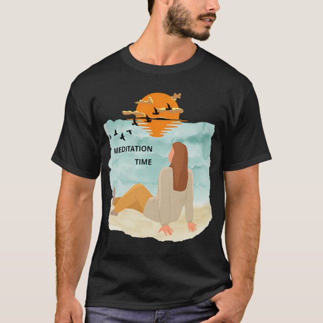 MEDITATIONSTID T SHIRT (Framsida)