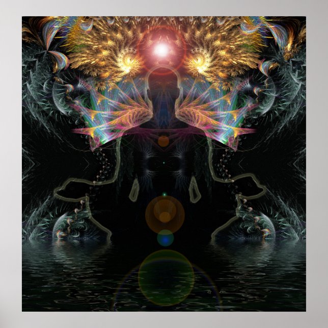 Meditationsvyer Poster (Framsidan)