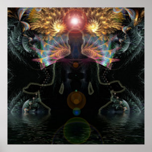 Meditationsvyer Poster