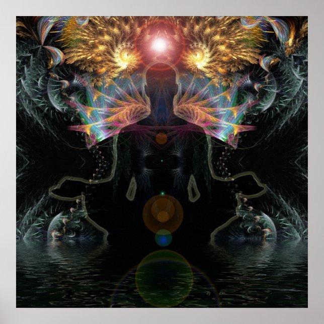 Meditationsvyer Poster (Framsidan)