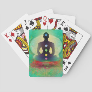MeditationYogaklassiker som leker kortet Kortlek
