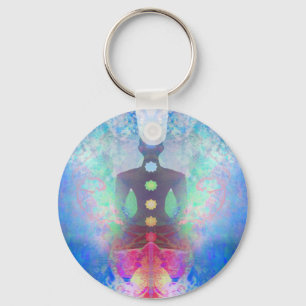 MeditationYoganyckelring Nyckelring