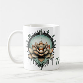 Meditativ elegans. Exquisite lotus Kaffemugg