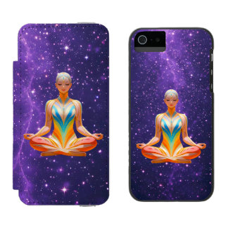 Meditativ kvinna - Mystical Galaxy