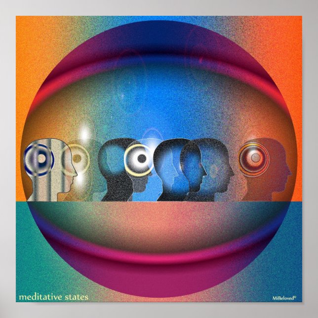 Meditative Stater Poster (Framsidan)