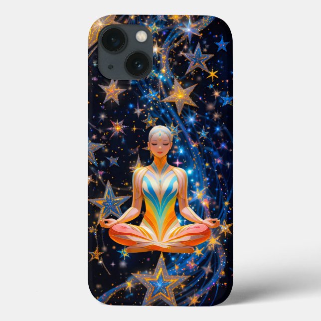 Meditative Woman - Mystical Galaxy design (Baksida)