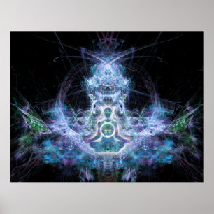 Meditator Awakens Poster