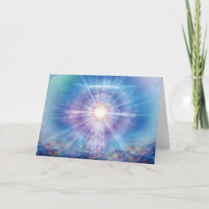 Meditator Heart Blue Kort