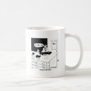 Meditera för fysiker kaffemugg