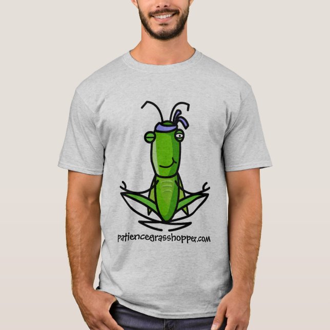 MEDITERA FÖR PATIENSGRÄSHOPPA TEE (Framsida)