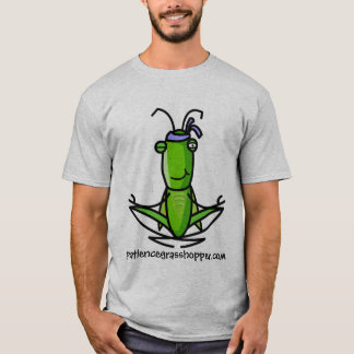MEDITERA FÖR PATIENSGRÄSHOPPA TEE SHIRT