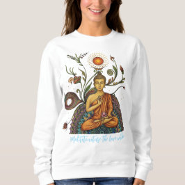 Meditera.natur Kärlek inifrån Grafisk Sweatshirt T Shirt