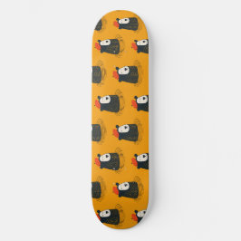 Mediterande björn mini skateboard bräda 18,5 cm