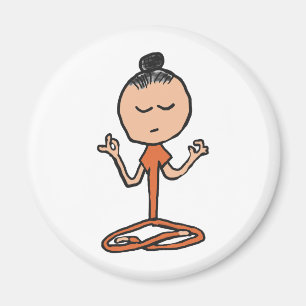 Mediterande buddhist magnet