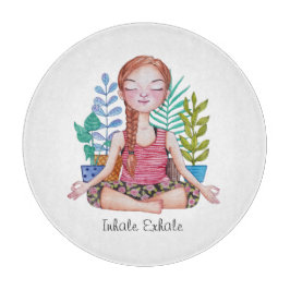 Mediterande flicka med växter