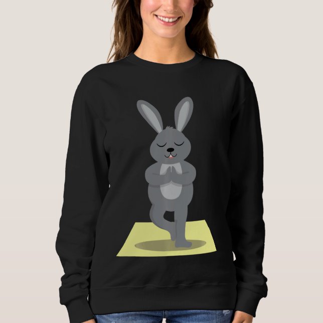 Mediterande kanin T Funny Påsk Animal Tee (Framsida)