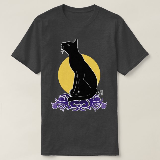 Mediterande katt t shirt (Design framsida)