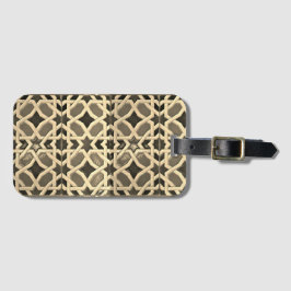Mediteranean Mosaic Luggage Tag Bagagebricka