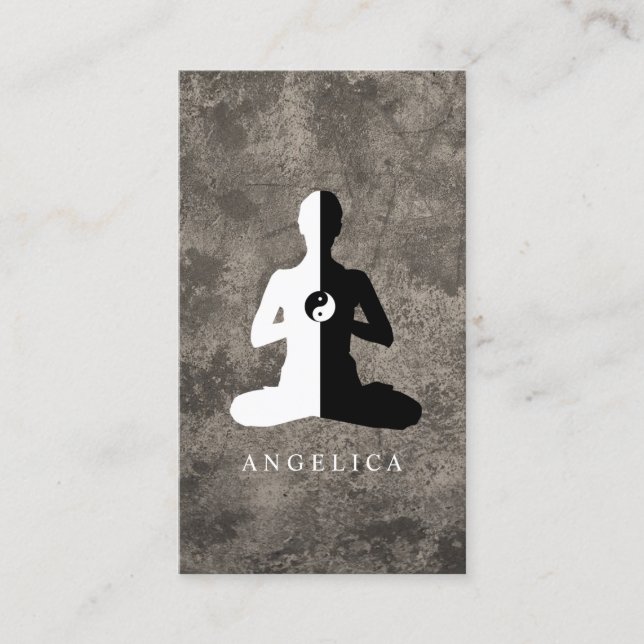 Meditering av kvinnor, Affärskort Visitkort (Framsida)
