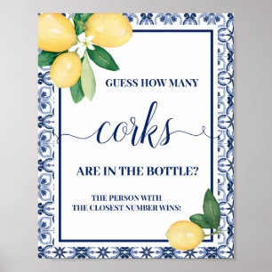 Mediterrana gissar hur många Kork Shower Game Poster