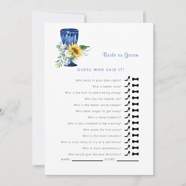 Mediterrana gissare: Vem sa att det var? Inbjudningar (Framsida)