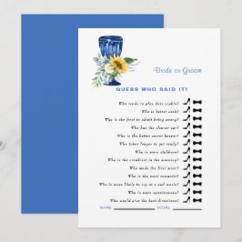 Mediterrana gissare vem som sa att det var stötand inbjudningar