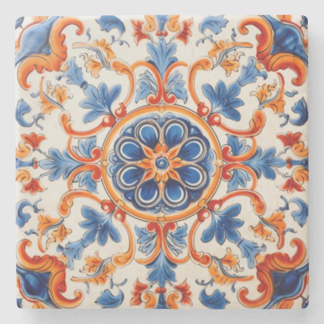 Mediterrana trädgården stenunderlägg (Framsidan)