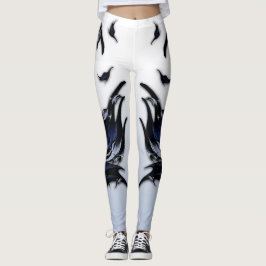 "Mediterranean Expression", kvinnans baljor Leggings