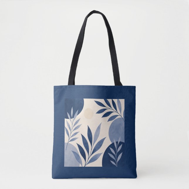 Mediterranean Foliage Tote Tygkasse (Framsida)