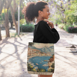 Mediterranean Harbour Statement Style Tygkasse