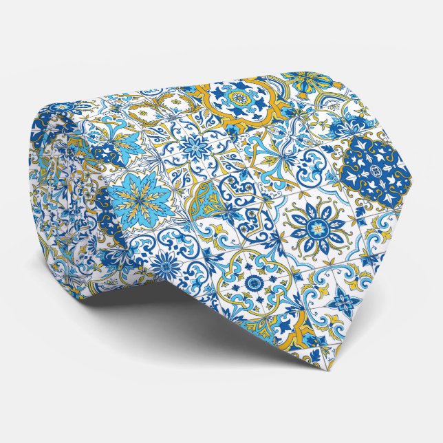 Mediterranean hues/ Azulejo tiles Slips (Rullad)