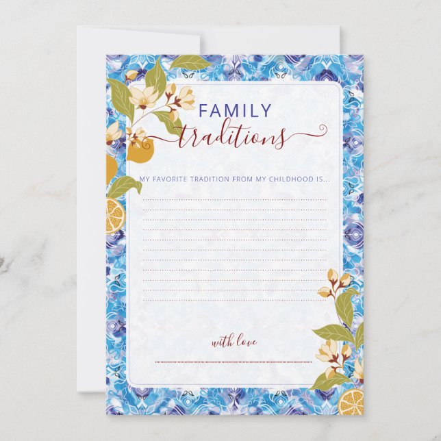 Mediterranean Lemon Amalfi Coast Baby Shower Inbjudningar (Framsida)