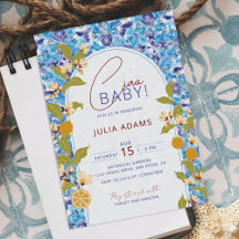 Mediterranean Lemon Amalfi Coast Baby Shower