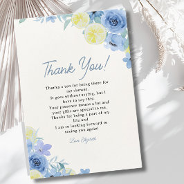 Mediterranean Lemon Bridal Party Tack Kort