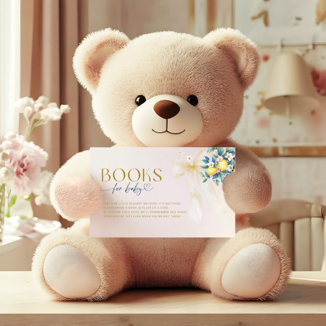 Mediterranean Lemon Citrus Sweetie Books for Baby Tilläggskort (Skapare uppladdad)