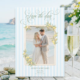 Mediterranean Lemon Coastal Wedding Photo Spara Datumet