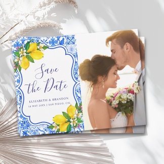 Mediterranean Love: A Wedding Celebration Vykort