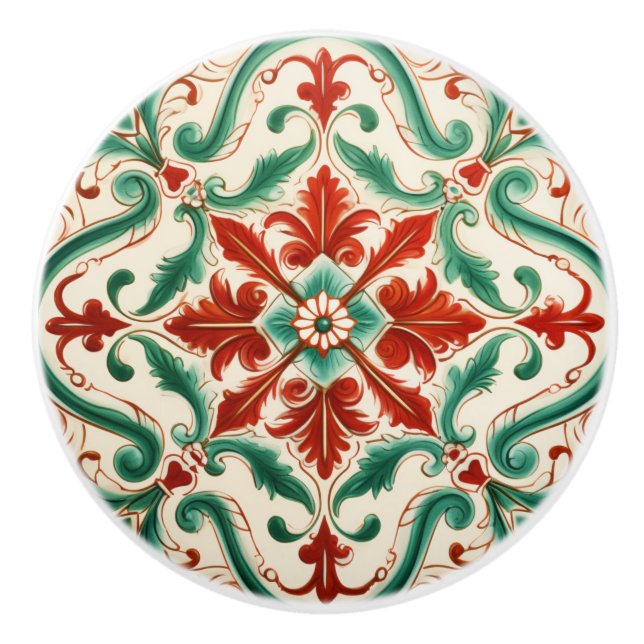 Mediterranean Red Blossom Knopp (Framsidan)