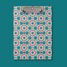 Mediterranean Summer Vibes Geometric Mönster