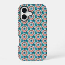 Mediterranean Summer Vibes Geometric Mönster