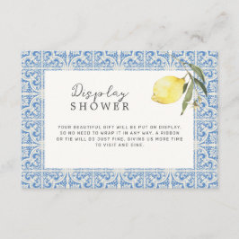 Mediterranean Tiles Amalfi Coast Display Dusch Tilläggskort