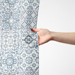 Mediterranean Tiles, Moroccan, Majolica, Azulejo<br><div class="desc">Elegant,  stylish and sophisticated pattern with Mediterranean tiles in blue and white color. Modern and trendy gift,  perfect for the Azulejo lover in your life.</div>