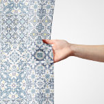 Mediterranean Tiles, Moroccan, Majolica, Azulejo<br><div class="desc">Elegant,  stylish and sophisticated pattern with Mediterranean tiles in blue and white color. Modern and trendy gift,  perfect for the Azulejo lover in your life.</div>