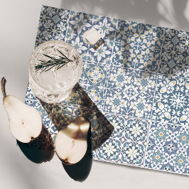 Mediterranean Tiles, Moroccan, Majolica, Azulejo Bordstablett