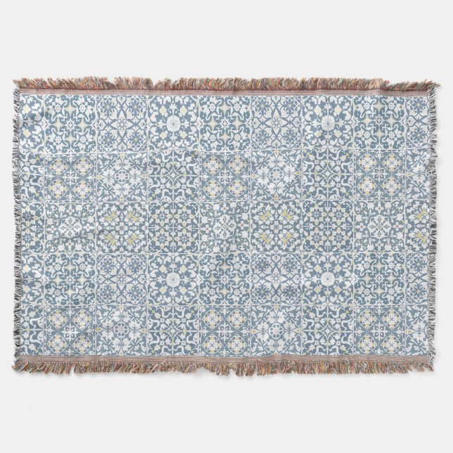 Mediterranean Tiles, Moroccan, Majolica, Azulejo Filt (Framsidan)