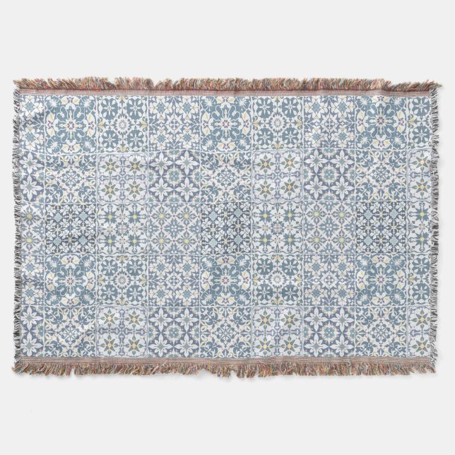 Mediterranean Tiles, Moroccan, Majolica, Azulejo Filt (Framsidan)